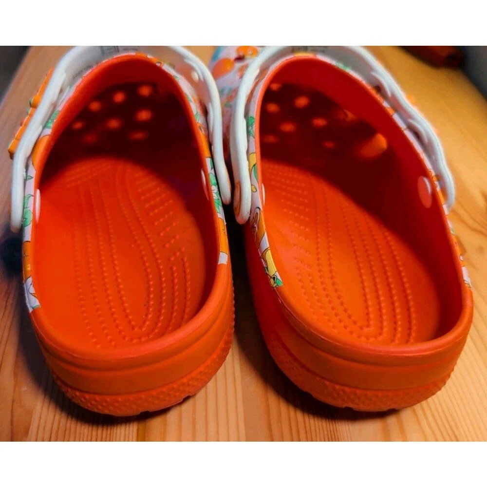 Disneys Orange Bird 50th Anniversary Crocs Women's Size 10 Men's Size 8